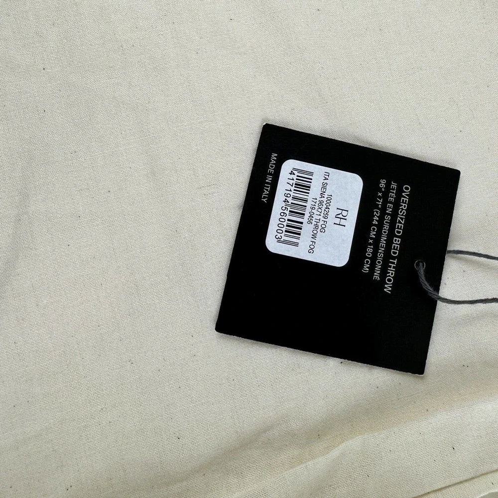 restoration hardware bedding pouches RH with tags